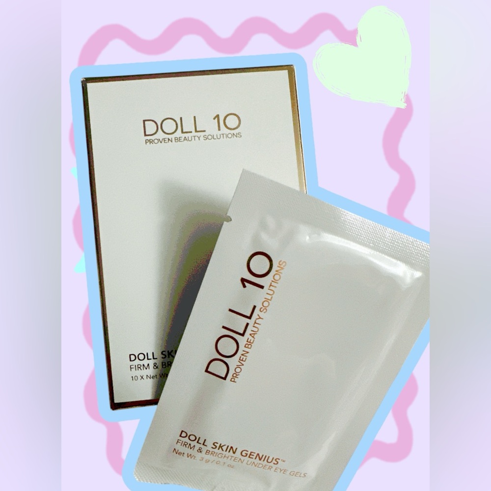 Doll 10 Doll Skin Genius Firm & Brighten Under Eye Gels 10X .1oz NEW IN BOX